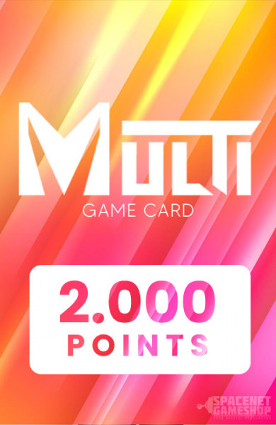 Multi Game Card 2000 Points [GLOBAL]